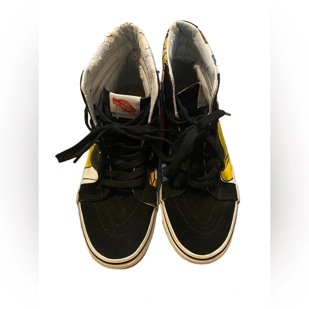 Vans X Disney Sk8-Hi Mickey Mouse‎ & Friends Skate Shoes Sneakers Women’s Size 7